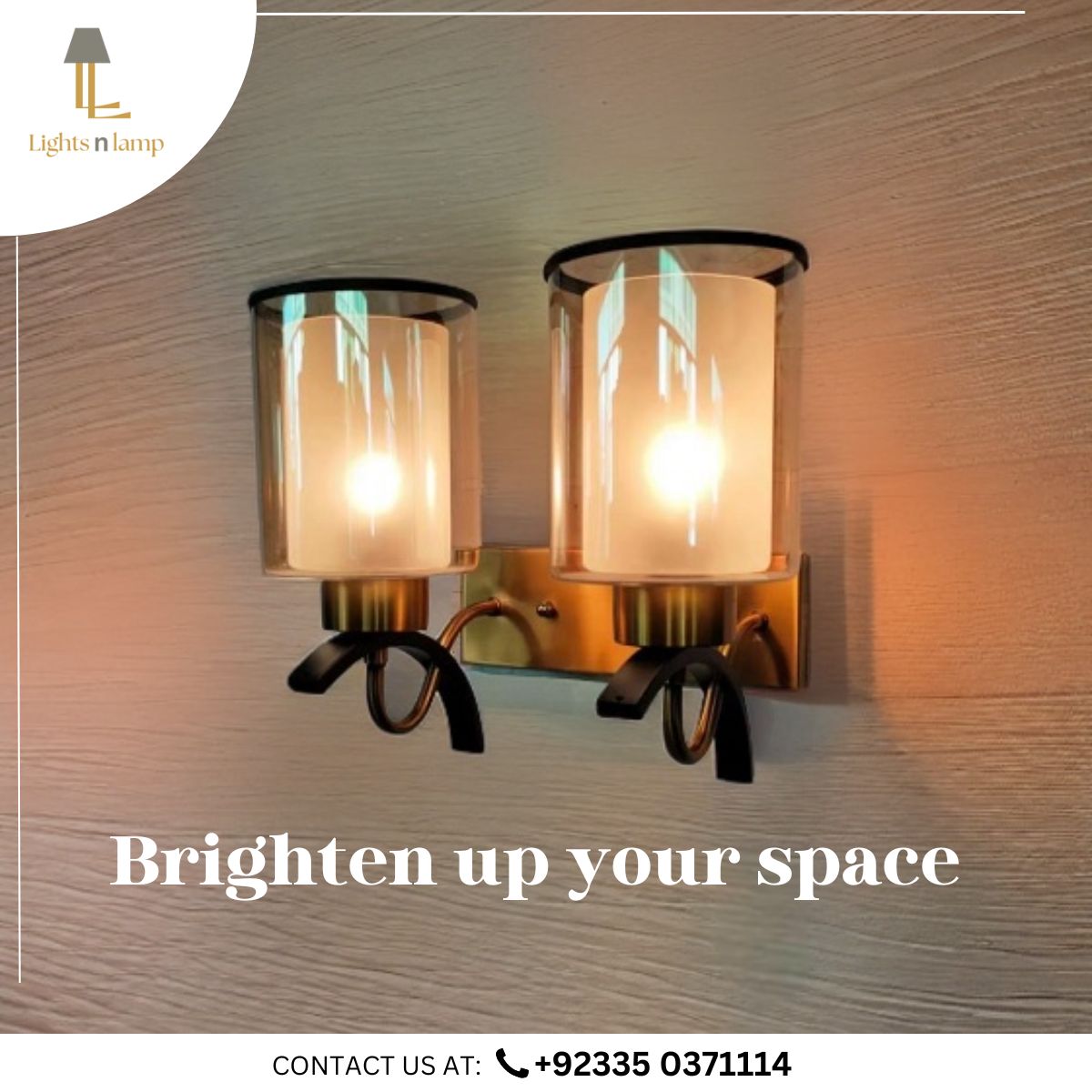 ANTIQUE COPPER AND BLACK WALL LAMP Lights n Lamp