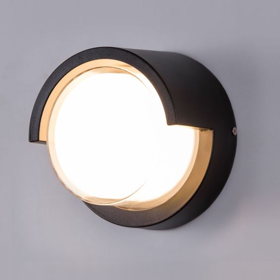 ROUND LED OUTDOOR WALL LIGHT