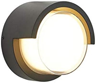 ROUND LED OUTDOOR WALL LIGHT