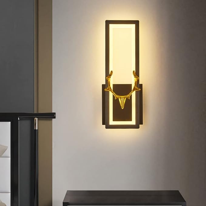 MODERN ANTLER DECORATIVE WALL LAMP