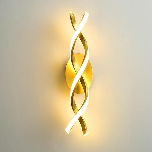 SPIRAL LED WALL SCONE