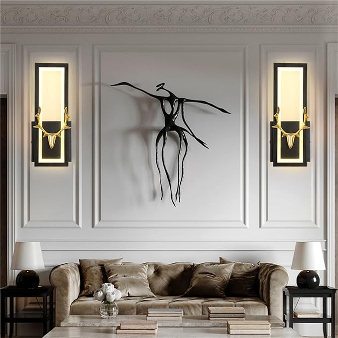 MODERN ANTLER DECORATIVE WALL LAMP