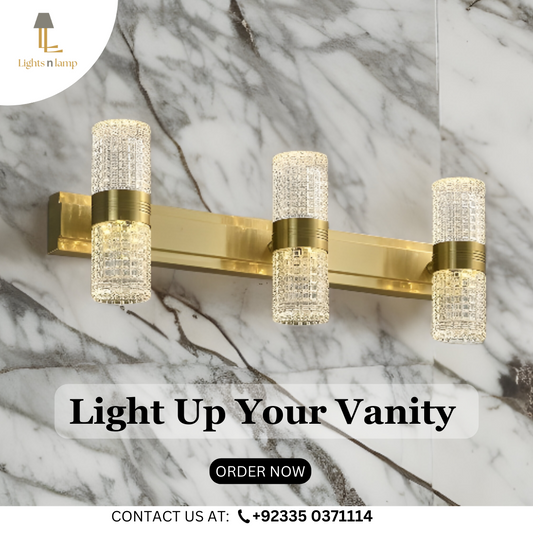 CRYSTAL LUXURY VANITY LIGHT