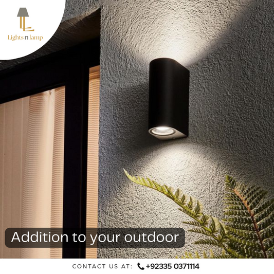 MODERN OUTDOOR DOUBLE SIDE WALL LIGHT