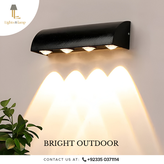 WATERPROOF OUTDOOR WALL LAMP