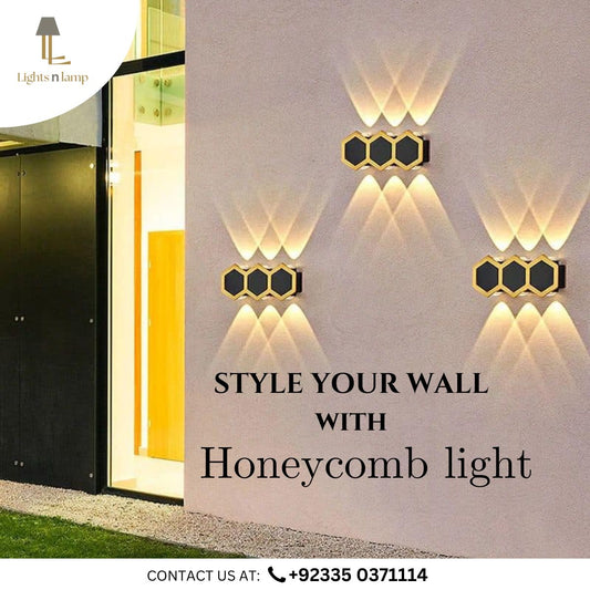 HONEYCOMB OUTDOOR LIGHT