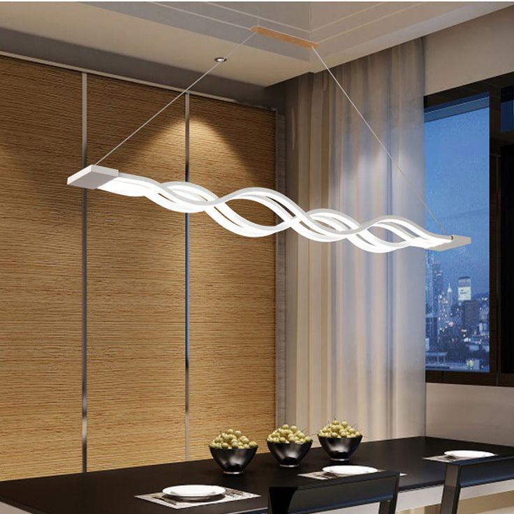 MODERN WAVY PENDANT LIGHT