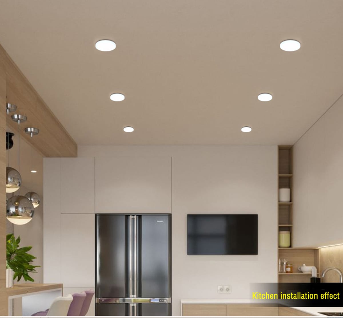 ULTRA THIN ROUND LED PANEL LIGHT