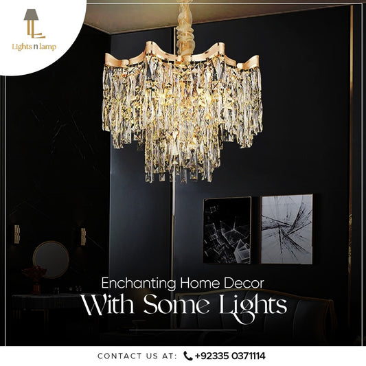 LUXURY CRYSTAL LIGHTING CHANDELIER