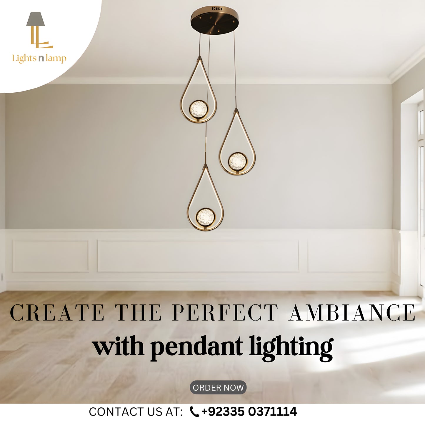 MODERN LED WATER DROP PENDANT LIGHT