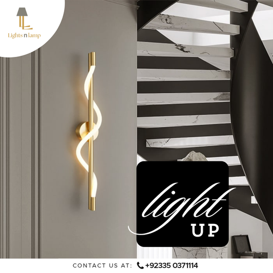 LINEAR CURVE WALL SCONCE